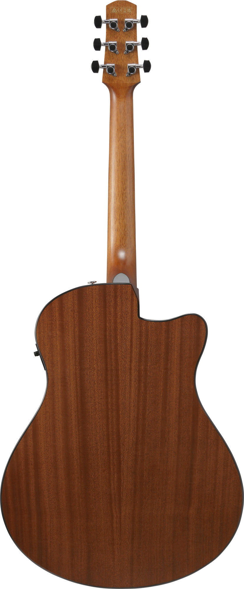 IBANEZ Advanced Acoustic AAM Akustikgitarre 6-String Lefty - Open Pore Light Brown Sunburst Decke, Natural Open Pore Boden & Zargen