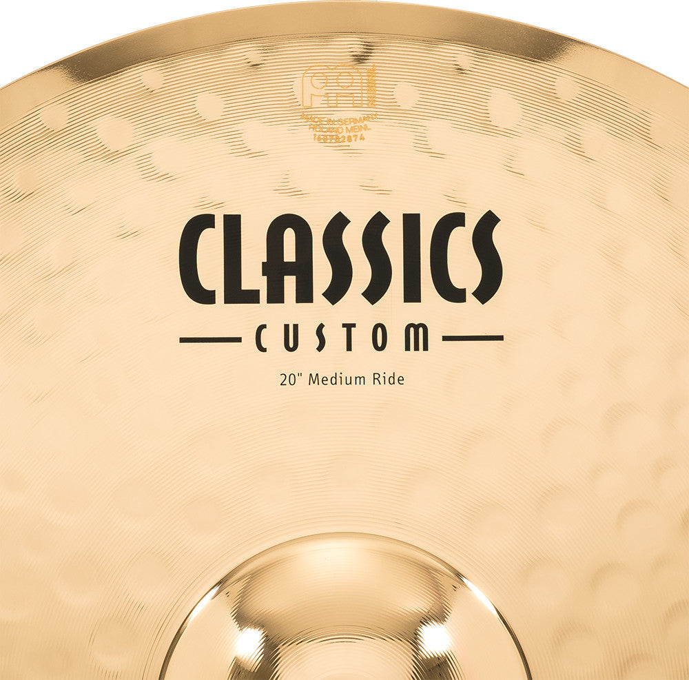 MEINL Cymbals Classics Custom Brilliant Medium Ride - 20"