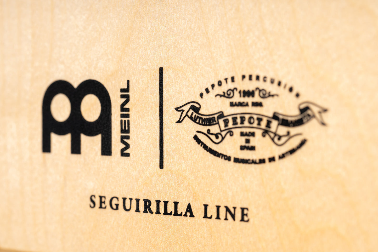 MEINL Percussion Artisan Edition Series String Cajon Seguiriya Line - Indian Heartwood