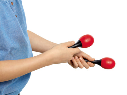 NINO Percussion Molded ABS Egg Maracas - 6"
