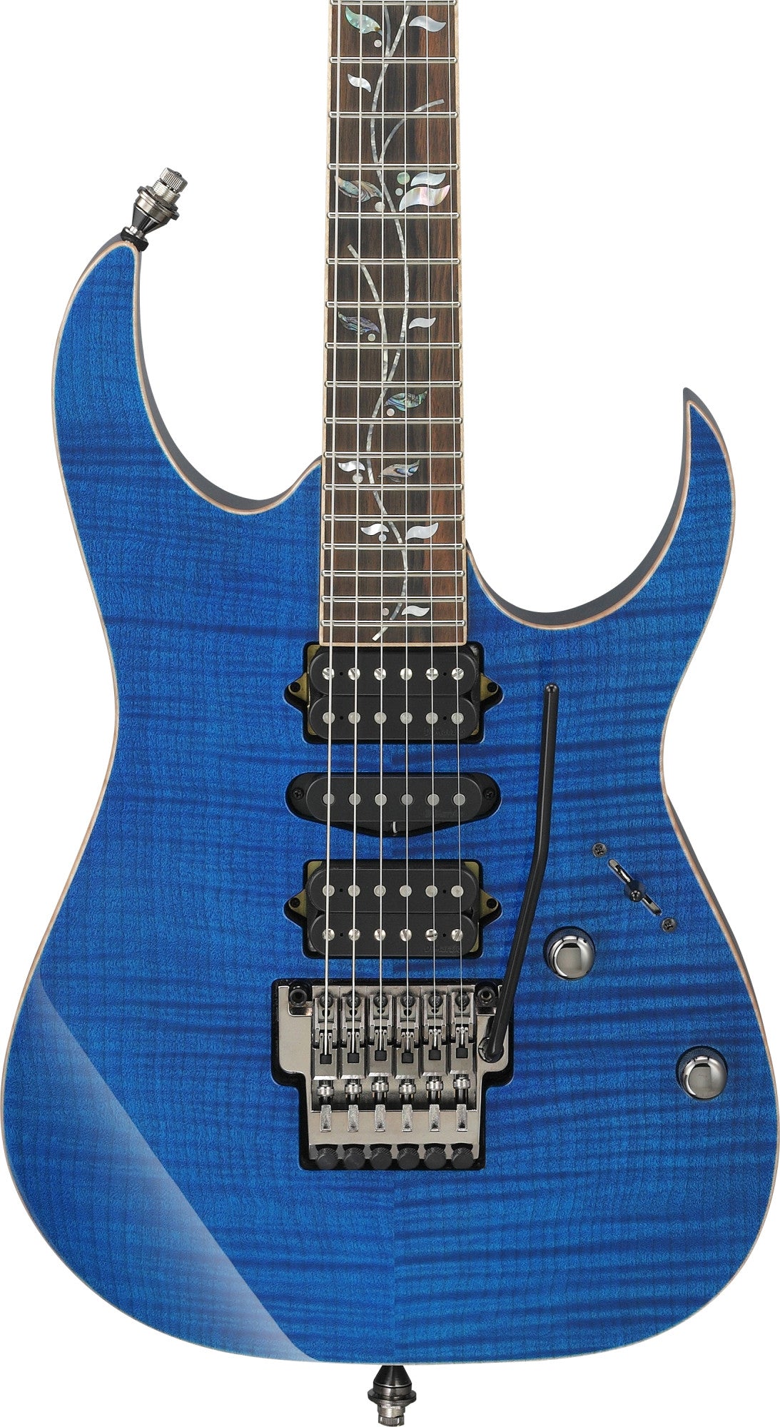 IBANEZ j.custom RG E-Gitarre 6-String - Royal Blue Sapphire + Koffer