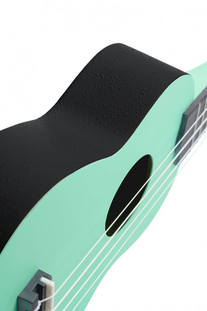 KEIKI K2 Series Soprano Ukulele Set - Agathis / ABS  Caribbean Mint