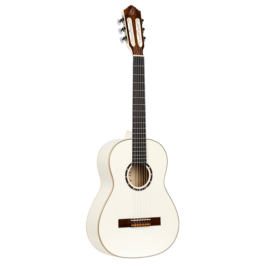 ORTEGA Family Series 3/4 Konzertgitarre 6 String - Weiß + Bag