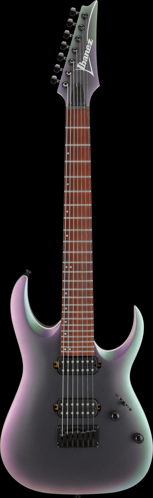IBANEZ RGA E-Gitarre 7-String - Black Aurora Burst Matte