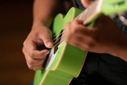 ORTEGA Gaucho Series Ukulele 4 String - Green Apple + Bag