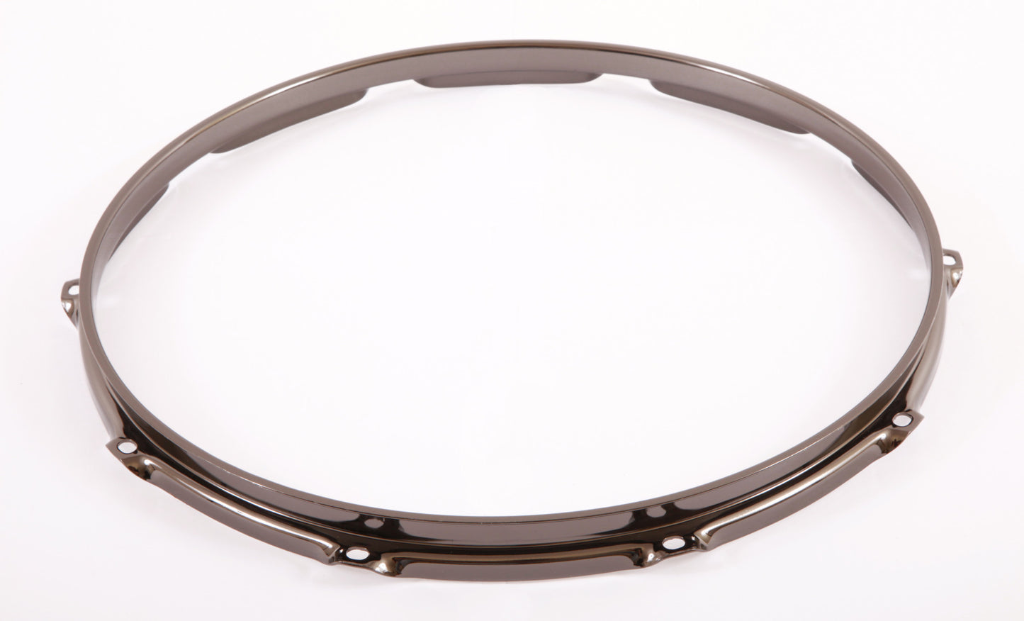 TAMA Spannreifen 14" triple flanged in black nickel - 10 Loch