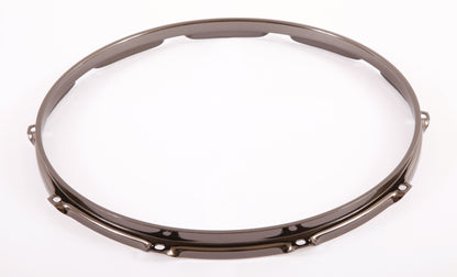 TAMA Spannreifen 14" triple flanged in black nickel - 10 Loch