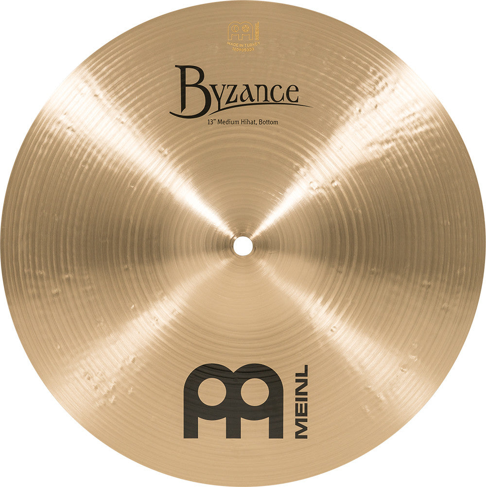 MEINL Cymbals Byzance Traditional Medium Hihat - 13"