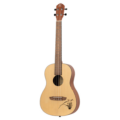 ORTEGA Bonfire Serie Bariton Ukulele 4 String - Fichte/Sapele Natur