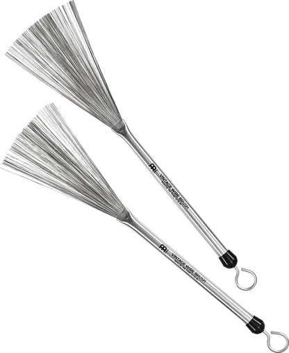 MEINL Stick & Brush Vintage Wire Brush - 0.013" Wire Abstand