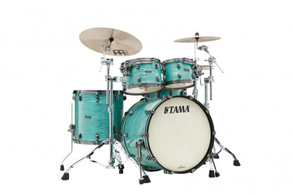 TAMA Starclassic Maple Shell Kit 4 teilig - Surf Green Silk/Smoked Black Nickel Hardware