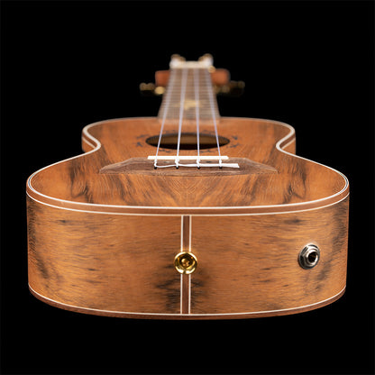 ORTEGA Lizard Serie Konzert Ukulele 4 String - Paldao Natural + Bag
