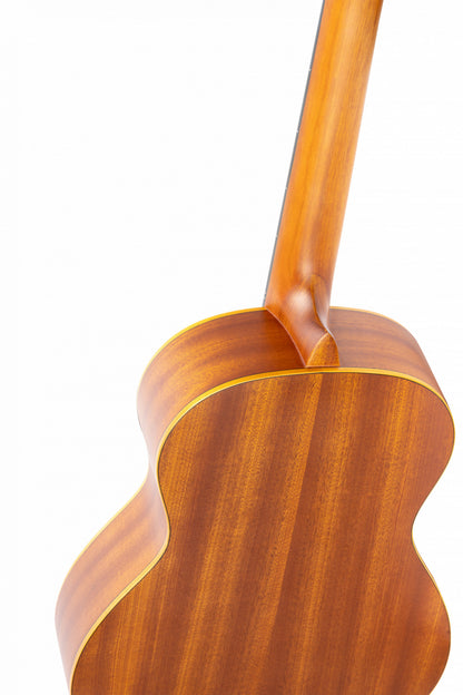 ORTEGA Family Series 3/4 Konzertgitarre 6 String Lefty - Zeder / Mahagoni Natur + Bag