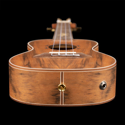 ORTEGA Lizard Serie Konzert Ukulele 4 String - Paldao Natural + Bag
