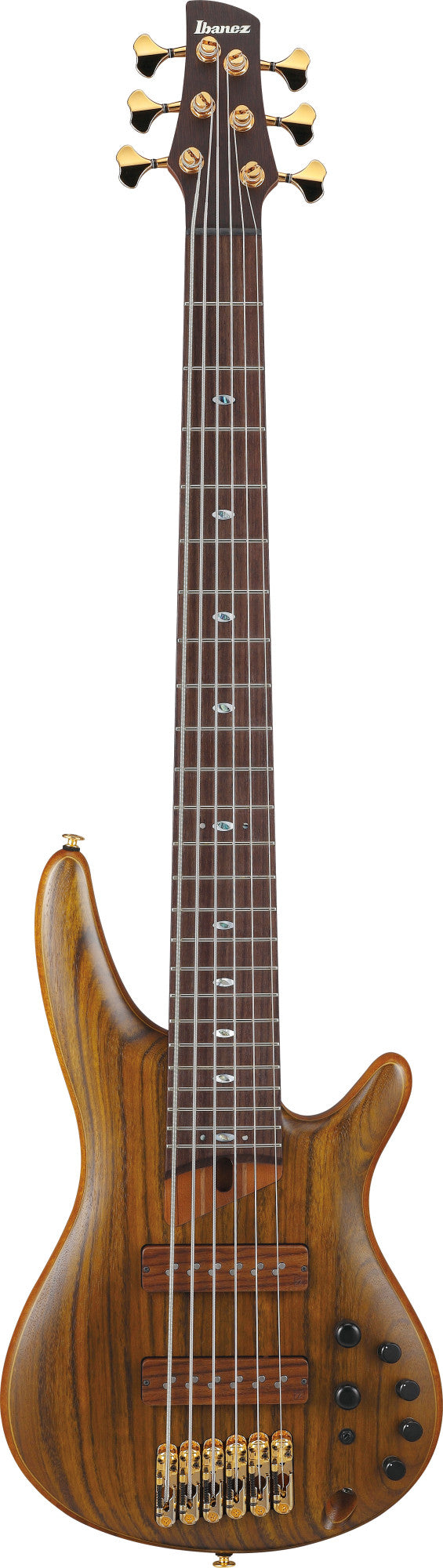 IBANEZ Prestige SR Electric Bass 6-String - Mocha Flat + Case