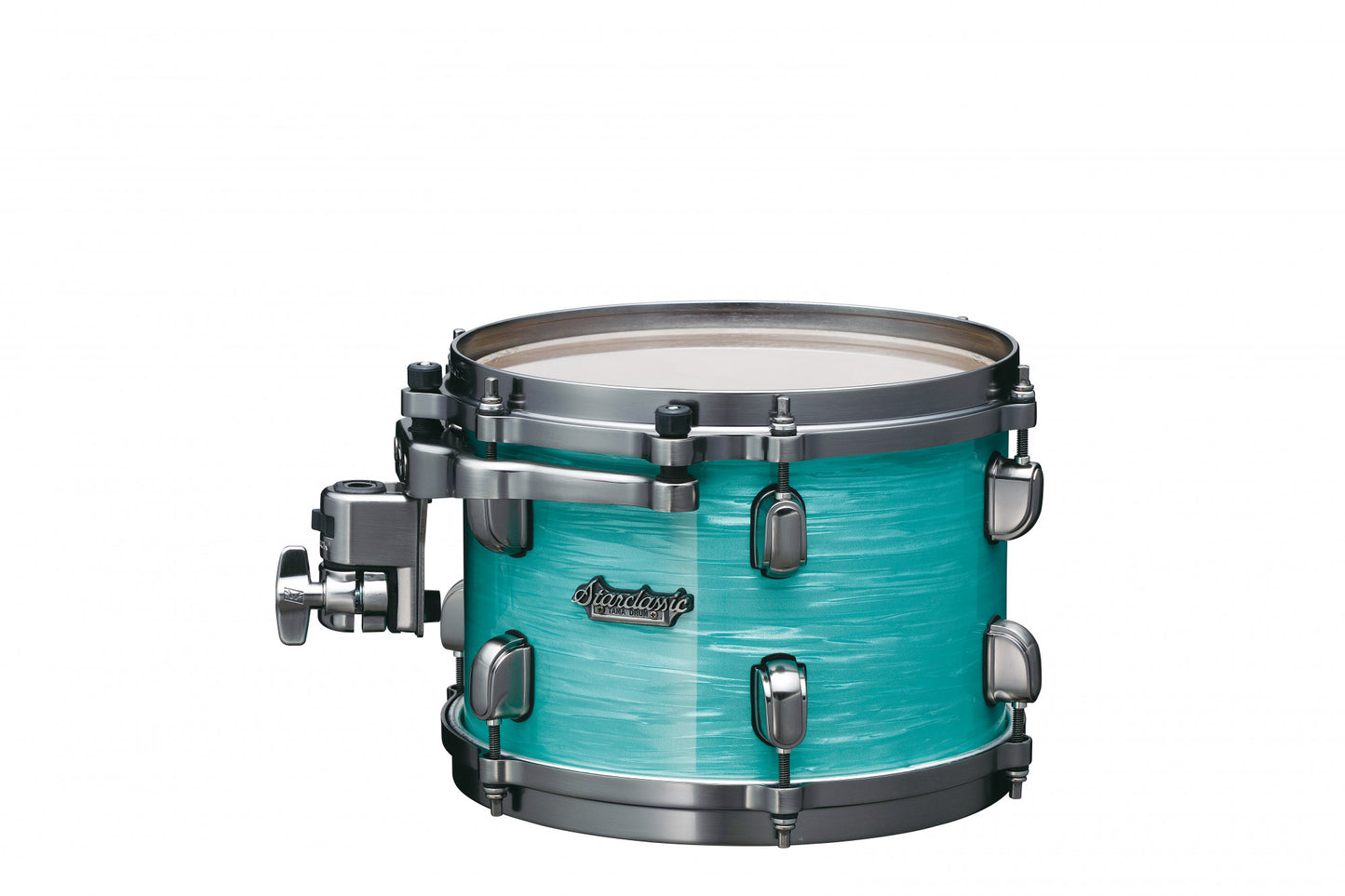 TAMA Starclassic Maple Tom Tom - 8" x 6" Surf Green Silk / Smoked Black Nickel HW