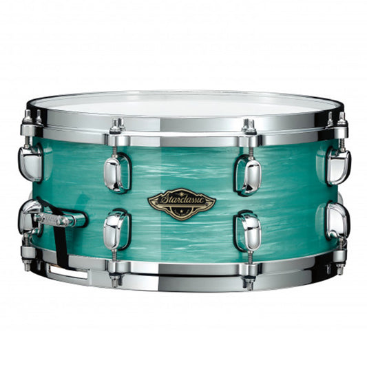 TAMA Starclassic Walnut/Birch Snaredrum 13" x 6" Surf Green Silk/Chrom HW
