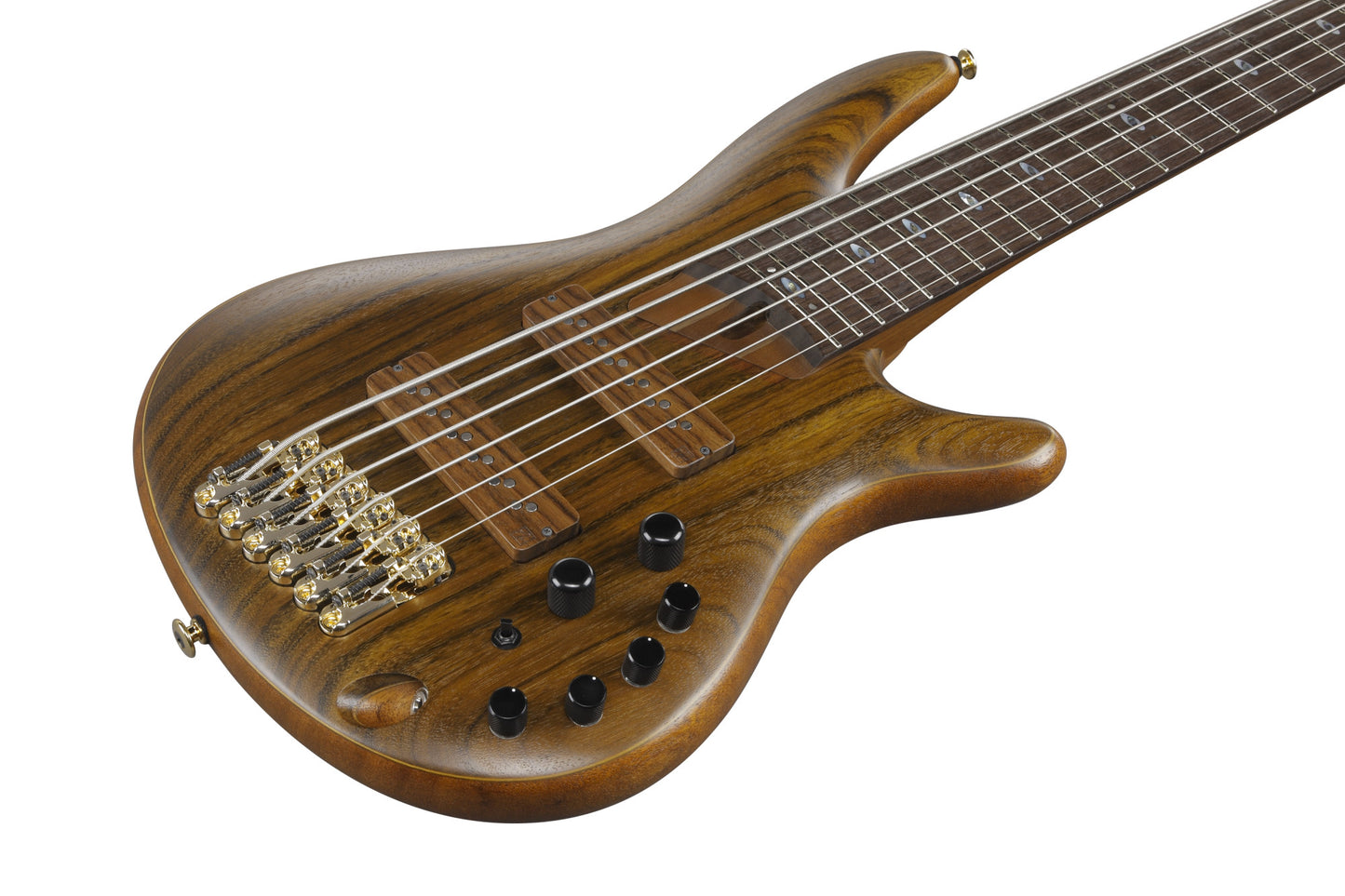 IBANEZ Prestige SR Electric Bass 6-String - Mocha Flat + Case