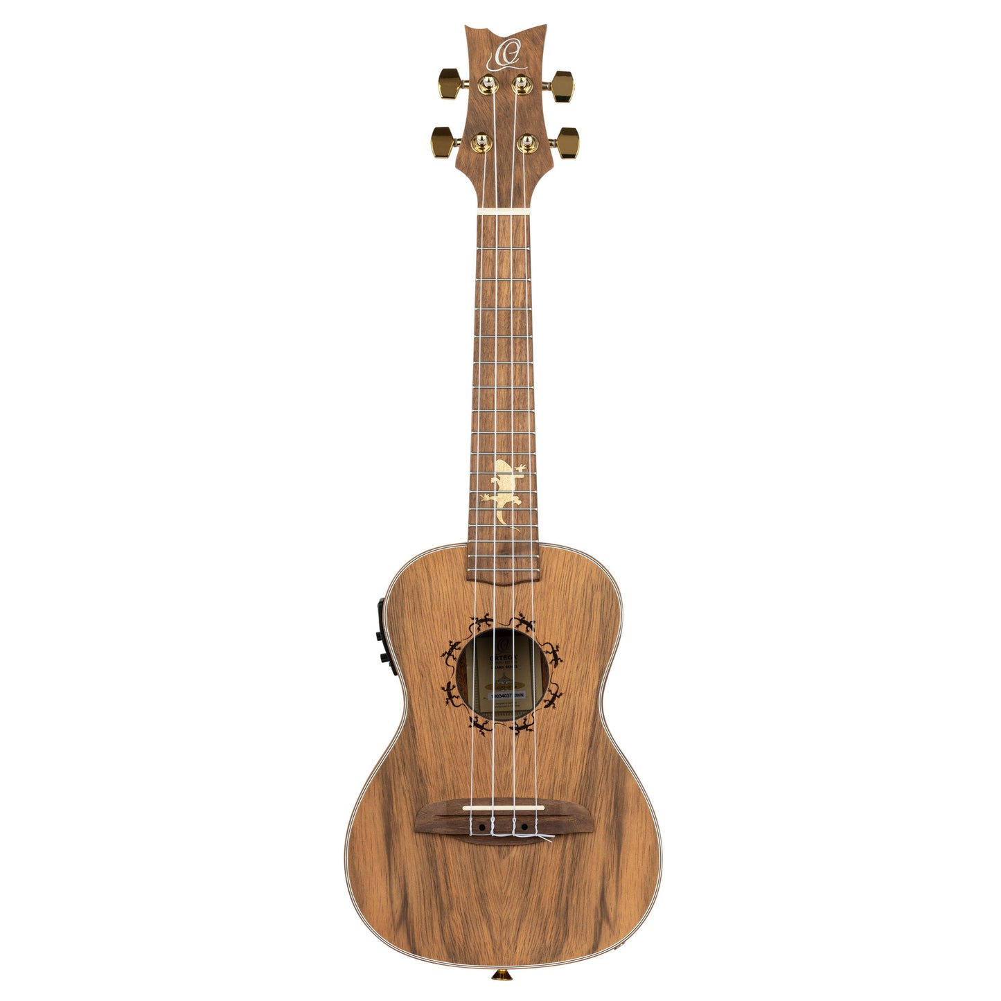 ORTEGA Lizard Serie Konzert Ukulele 4 String - Paldao Natural + Bag